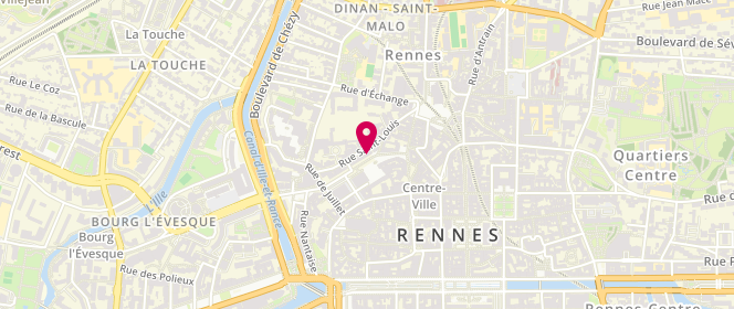 Plan de JAMET Henri, 22 Place des Lices, 35000 Rennes