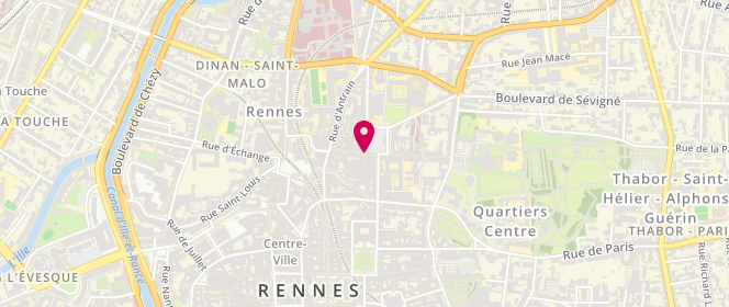 Plan de KEILANI Chafik, 16 Bis Rue Saint Melaine, 35000 Rennes