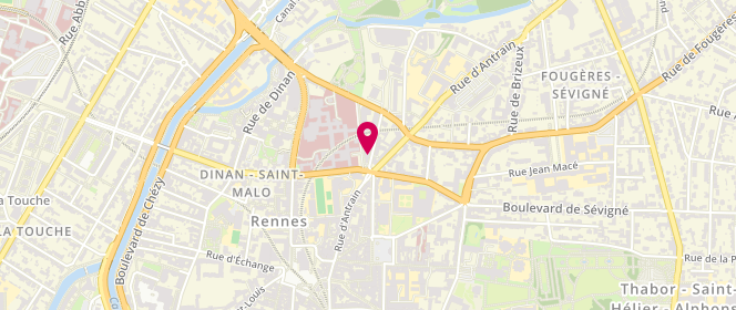 Plan de MASCLE Sophie, 1 Rue de la Cochardière, 35000 Rennes