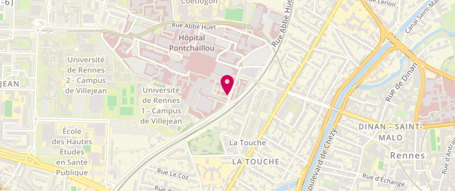Plan de GAULT Siriphone, 2 Rue Henri le Guilloux, 35000 Rennes