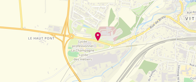 Plan de LE GUILLOU Lisa, 30 Route de Rennes, 35506 Vitré