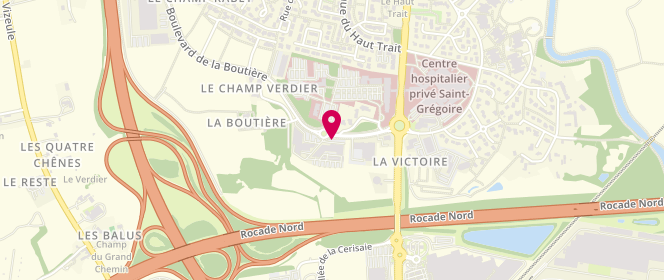 Plan de BAVEREL Laurent, 7 Boulevard de la Boutière, 35760 Saint-Grégoire