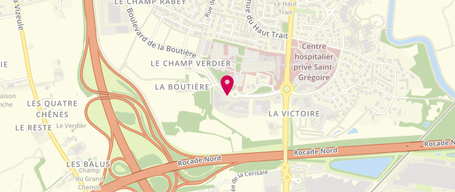 Plan de DELAUNAY Stéphane, 9 Boulevard de la Boutiere, 35760 Saint-Grégoire