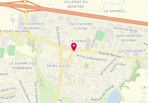 Plan de LE CARFF Pierre, 20 Rue du Prieure, 35590 Saint-Gilles