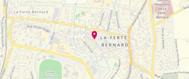 Plan de BEMELMANS François, 42 Rue d'Huisne, 72400 La Ferté-Bernard