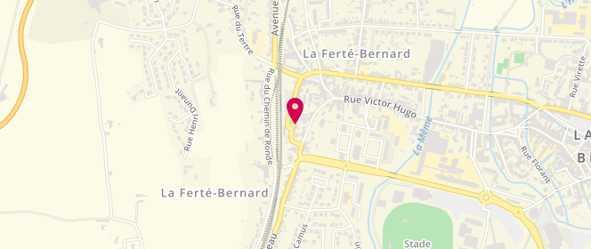 Plan de SERRET Anne, 11 Bis Rue Voltaire, 72400 La Ferté-Bernard