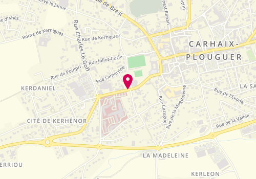 Plan de NAFFA Samer, Rue Dr Menguy, 29835 Carhaix-Plouguer