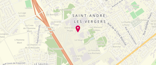 Plan de JENNESSEAUX Christophe, 75 Avenue Marechal Leclerc, 10120 Saint-André-les-Vergers