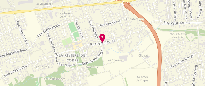 Plan de BONNEFOI Florence, 37 Bis Rue Jean Jaurès, 10440 La Rivière-de-Corps