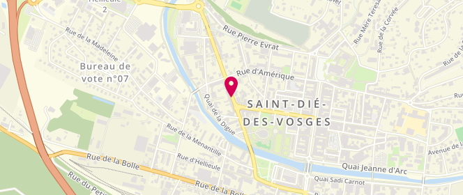 Plan de FUMEX Luc, 15 Rue des 3 Villes, 88100 Saint-Dié-des-Vosges