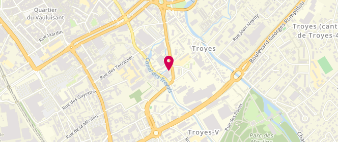 Plan de CARON-LAVIOLETTE Xavier, 26 Boulevard Jules Guesde, 10000 Troyes