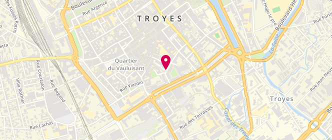 Plan de AMRANE Karim, 16 Place Jean de Mauroy, 10000 Troyes