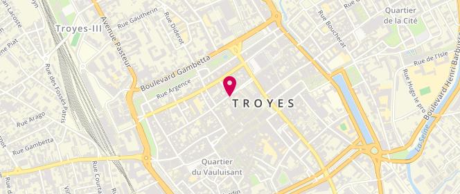 Plan de TRAN Van Loc, 18 Rue Paillot de Montabert, 10000 Troyes
