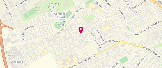 Plan de QUILLEROU Daniel, 11 Avenue Jean Moulin, 10600 La Chapelle-Saint-Luc