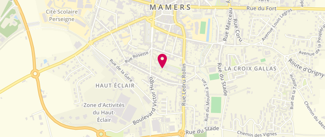 Plan de BURAUX Patrice, Place Caillaux, 72600 Mamers