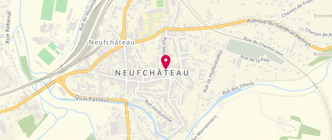 Plan de BUREL Denis, 9 Rue Neuve, 88300 Neufchâteau