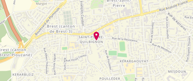 Plan de CONAN Pierre-Yves, 1 Rue Paul Pochard, 29200 Brest