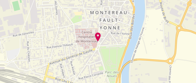 Plan de AIT Idir Chabha, 1 Bis Rue Victor Hugo, 77875 Montereau-Fault-Yonne