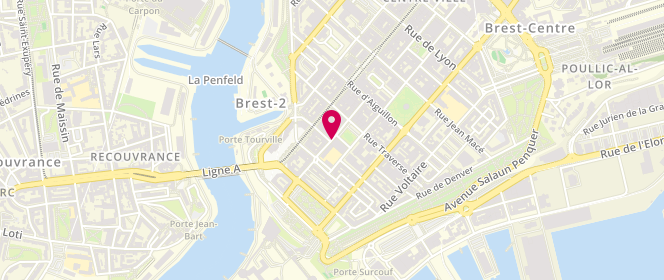Plan de CORRE Julien, 5 Bis Rue Amiral Linois, 29200 Brest