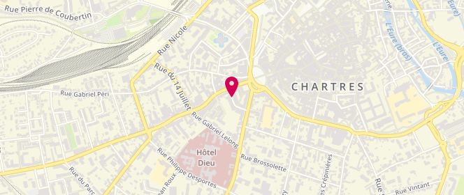 Plan de CHASTAN Emmanuel, 13 Rue du Docteur Michel Gibert, 28000 Chartres