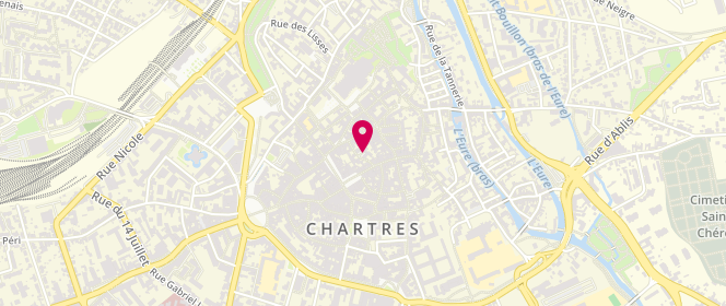 Plan de DJAVADIAN Alexandre, 2 Place d'Estienne d'Orves, 28000 Chartres