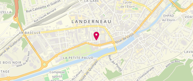 Plan de CHENU Eric, 30 Rue Edmond Michelet, 29413 Landerneau