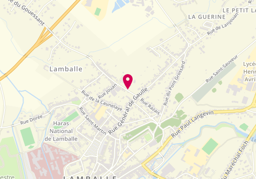 Plan de IMBERT Samuel, 4 Rue de la Guignardais, 22400 Lamballe-Armor