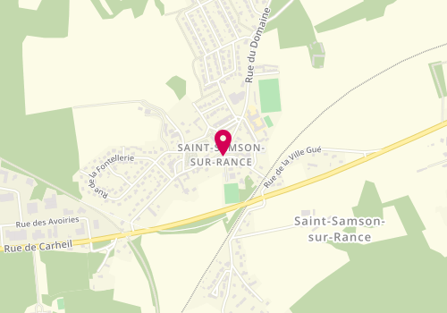 Plan de Le Boulaire Anne-Guenaelle, 1 Impasse des Quintaines, 22100 Saint-Samson-sur-Rance