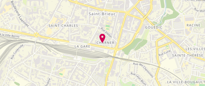 Plan de FOURRIER Audrey, 3 Esplanade Pompidou, 22000 Saint-Brieuc