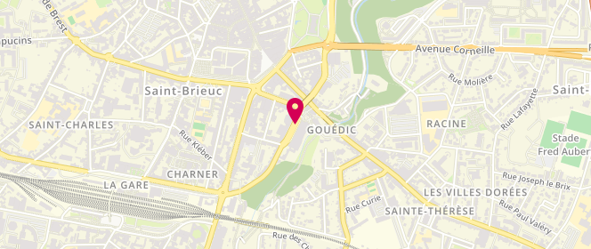 Plan de RIVOALLAN Nadine, 3 Boulevard Waldeck Rousseau, 22000 Saint-Brieuc