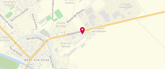 Plan de HAAS Dominique, 40 Rue Flizot, 10170 Méry-sur-Seine