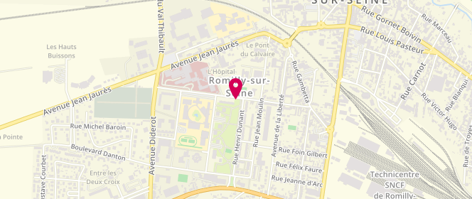 Plan de HADDAD Amar, Avenue Paul V Couturier, 10105 Romilly-sur-Seine