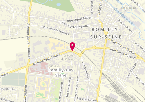 Plan de RIYAHI Abdelhak, 83 Avenue Jean Jaures, 10102 Romilly-sur-Seine