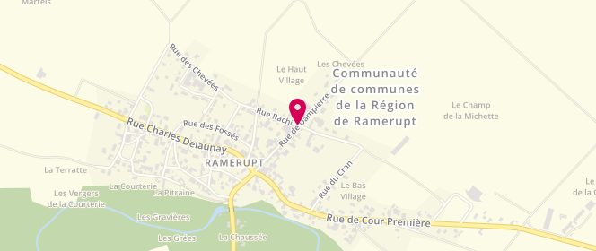 Plan de DUCROCQ Marc, Rue de Dampierre, 10240 Ramerupt