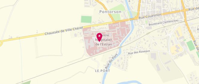Plan de EGLER Pierre-Jean, 7 Rue de Villecherel, 50170 Pontorson