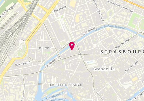 Plan de GIGON Isabelle, 4 Rue du Marche, 67000 Strasbourg