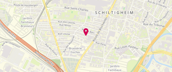 Plan de RENAUD François, 2 Bis Rue du Nideck, 67300 Schiltigheim
