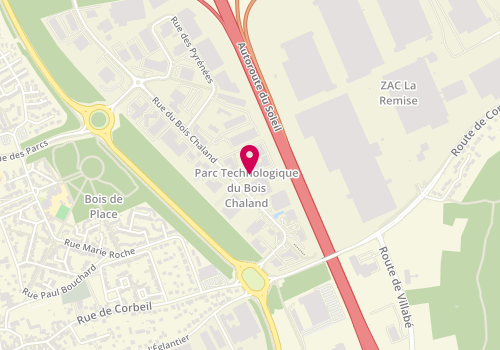 Plan de AÏT Ammar Nawel, 41 Rue du Bois Chaland, 91090 Lisses