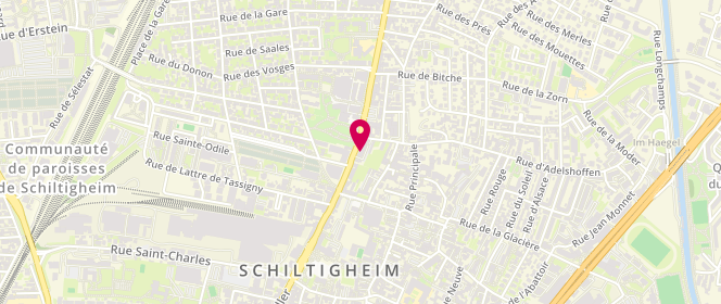 Plan de KUNZER Romain, 138 A Route de Bischwiller, 67300 Schiltigheim