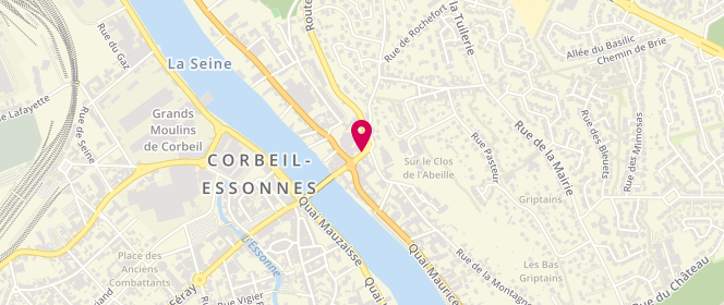 Plan de DIARRA Moussa, 1 Place Saint Léonard, 91100 Corbeil-Essonnes