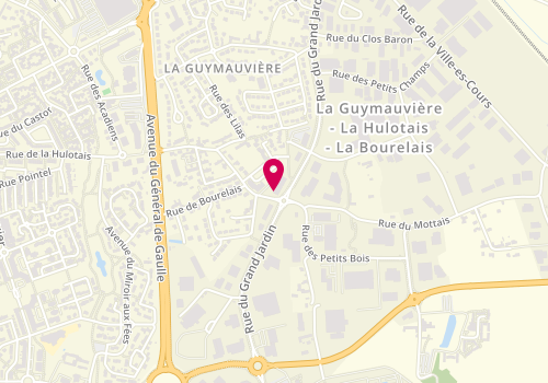 Plan de MEJDOUBI-QUINTON Sanaë, 33 Rue Guillaume Onfroy, 35400 Saint-Malo