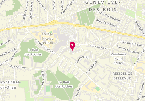 Plan de DOBROWOLSKI Benoît, 48 Bis Rue Berlioz, 91240 Saint-Michel-sur-Orge