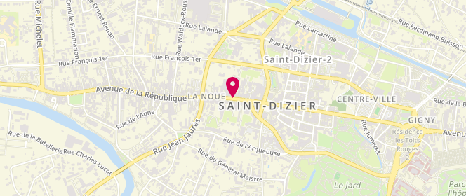 Plan de LECLERC Jean Charles, 60 Avenue de la République, 52100 Saint-Dizier