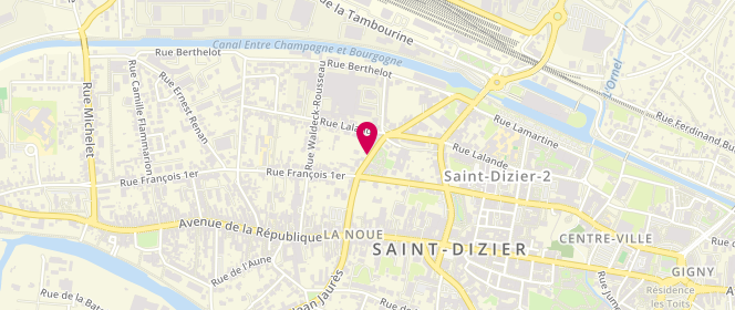 Plan de CAMILLERI-CHOIX Agnès, 29 Rue du President Carnot, 52100 Saint-Dizier