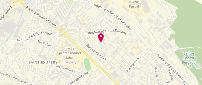 Plan de BERRIOT Aurore, 1 Rue Paul Cézanne, 52100 Saint-Dizier