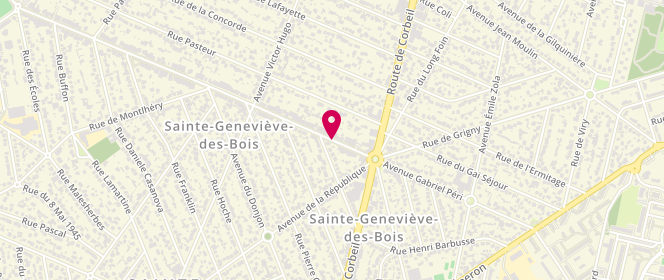 Plan de TRAN NGOC Elisabeth, 243 Bis Avenue Gabriel Peri, 91700 Sainte-Geneviève-des-Bois