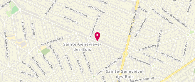 Plan de BORNET Philippe, 213 Avenue Gabriel Péri, 91700 Sainte-Geneviève-des-Bois