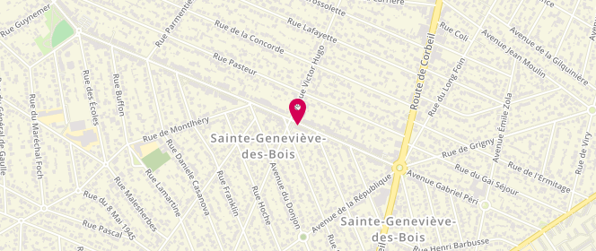 Plan de VITALI Eric, 158 Avenue Gabriel Péri, 91700 Sainte-Geneviève-des-Bois