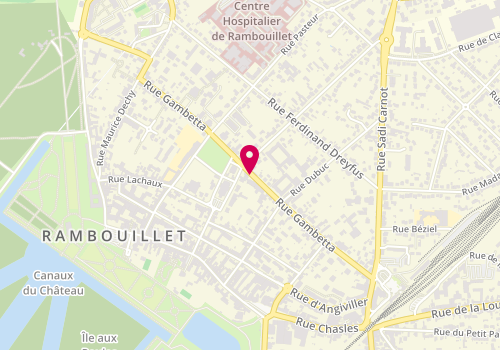 Plan de CALOT-LIMARE Marie, 55 Rue Gambetta, 78120 Rambouillet