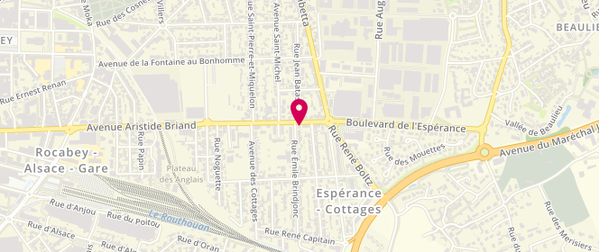 Plan de PAPIN Olivier, 80 Avenue Aristide Briand, 35400 Saint-Malo